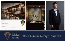 【川沃設計】2023 MUSE Design Awards 謝旻軒 JASON清幽雅作光榮奪金！ 