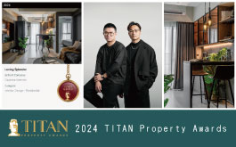 【帝特設計】2024 TITAN Property Awards 趙國豪、楊翊溫韻美境耀金光！ 