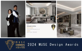【仝育設計】2024 MUSE Design Awards 莊媛婷、鄭瑞文圓月浮雲之作榮登金獎殿堂！