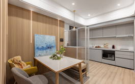 【艾美幸福設計 許捷甯】通透視覺與滿載機能 12坪內實現商居共融的現代美學典範