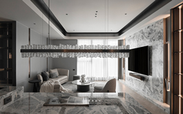 【豐聚設計 李羽芝、黃翊峰】灰階紋理鋪敘恢弘氣度 從容氣韻滿溢的理想雅邸&nbsp;