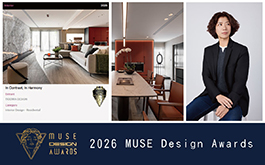 【虎宙設計】2026 MUSE Design Awards 混搭美學藝宅燦耀迷人金光！